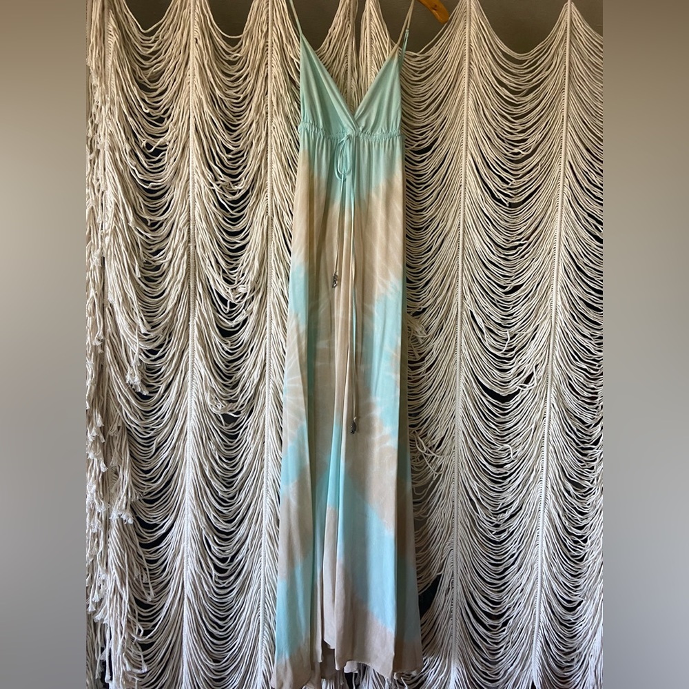 Rare Gypsy 05 Alex Silk Tie Dye Maxi Dress - Picture 3 of 16